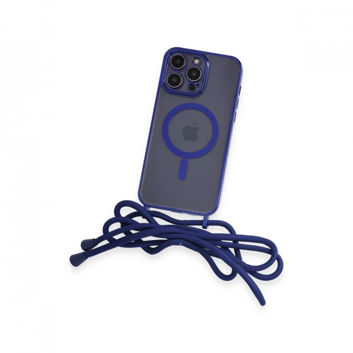 iPhone 13 Pro Max Kılıf Divo Lazer Askılı Magsafe Kapak