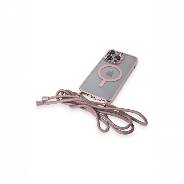 iPhone 13 Pro Max Kılıf Divo Lazer Askılı Magsafe Kapak