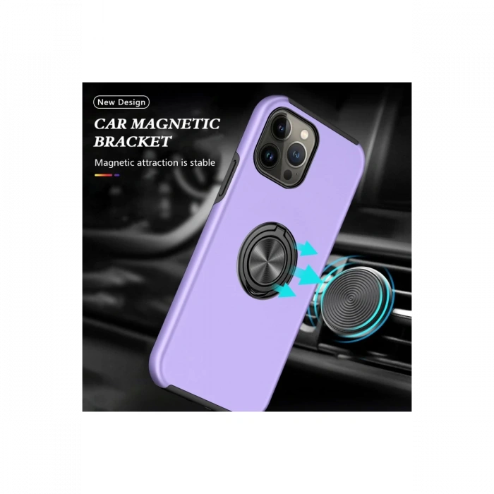 iPhone 13 Pro Max Kılıf Elit Yüzüklü Kapak