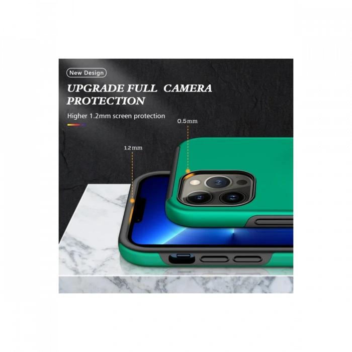 iPhone 13 Pro Max Kılıf Elit Yüzüklü Kapak