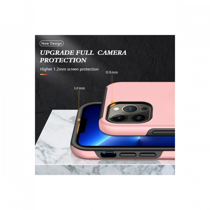 iPhone 13 Pro Max Kılıf Elit Yüzüklü Kapak