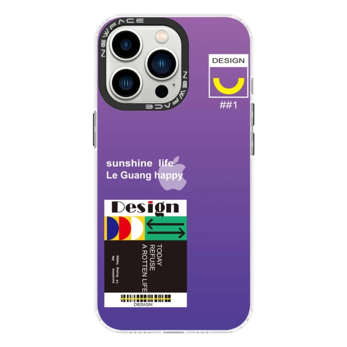 Newface iPhone 13 Pro Max Kılıf Estoril Desenli Kapak