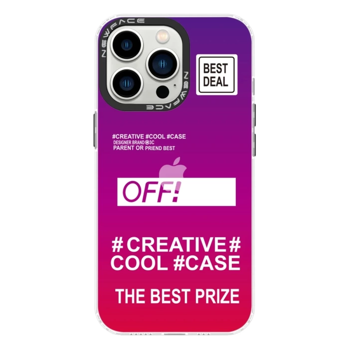 Newface iPhone 13 Pro Max Kılıf Estoril Desenli Kapak