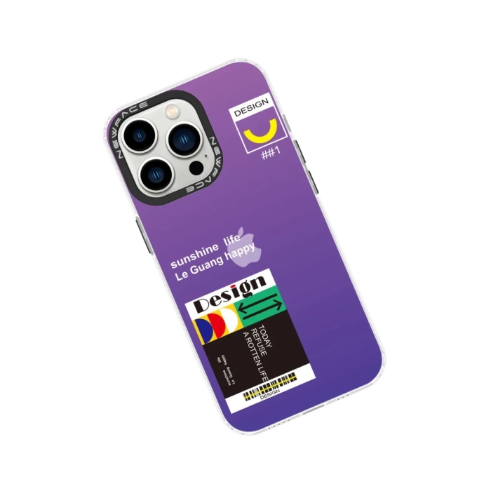 Newface iPhone 13 Pro Max Kılıf Estoril Desenli Kapak
