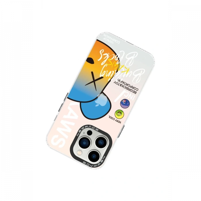 Newface iPhone 13 Pro Max Kılıf Estoril Desenli Kapak