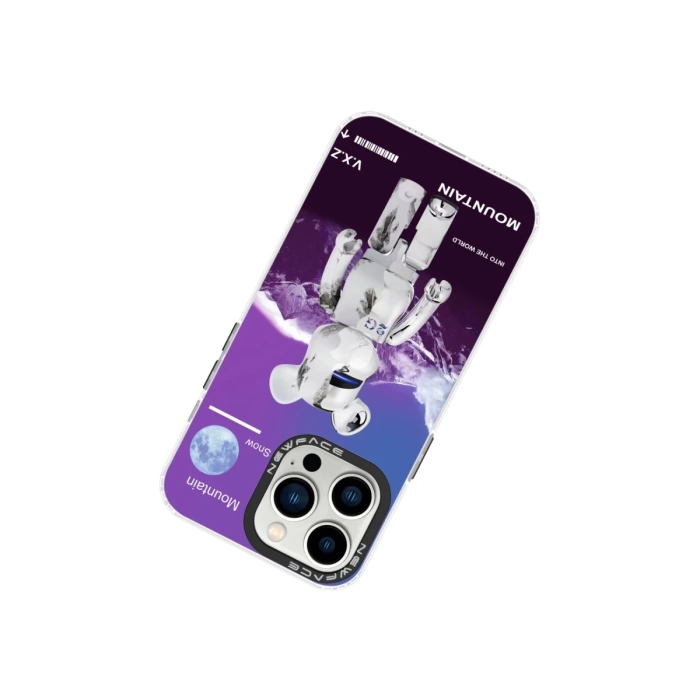 Newface iPhone 13 Pro Max Kılıf Estoril Desenli Kapak
