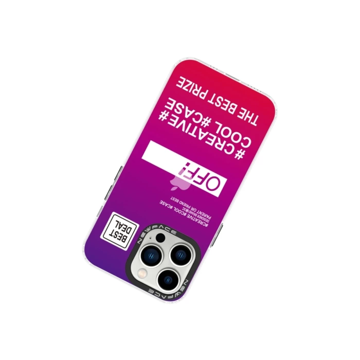 Newface iPhone 13 Pro Max Kılıf Estoril Desenli Kapak
