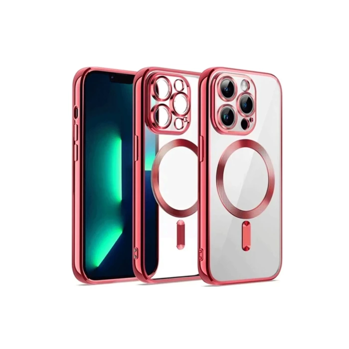 Newface iPhone 13 Pro Max Kılıf Kross Magneticsafe Kapak
