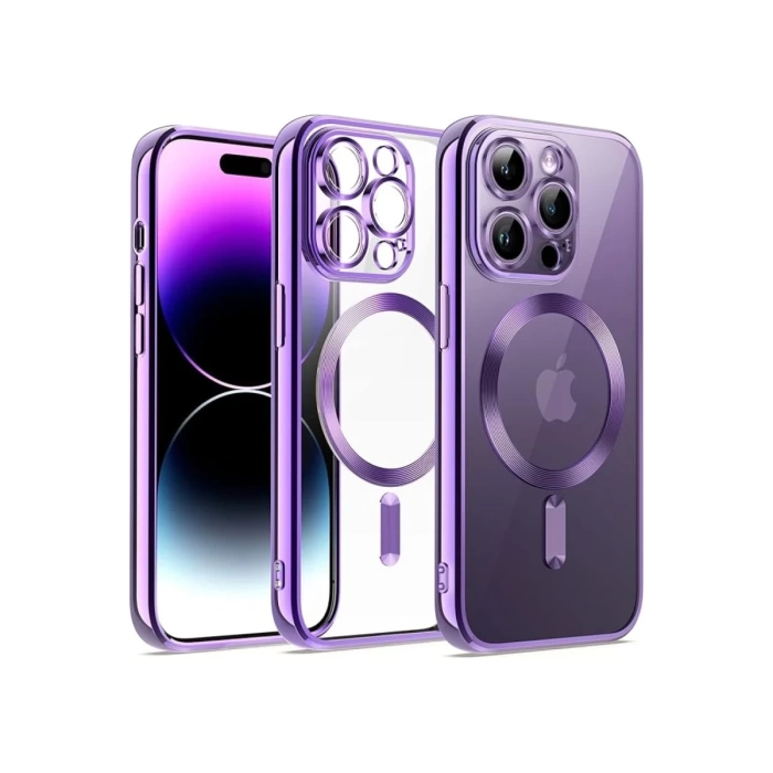 Newface iPhone 13 Pro Max Kılıf Kross Magneticsafe Kapak
