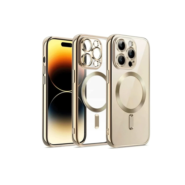 Newface iPhone 13 Pro Max Kılıf Kross Magneticsafe Kapak