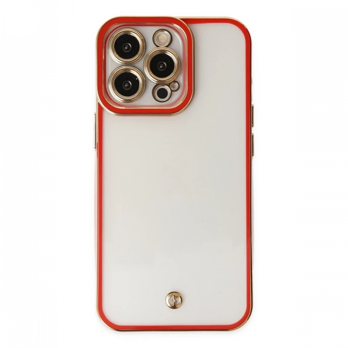 Newface iPhone 13 Pro Max Kılıf Liva Lens Silikon