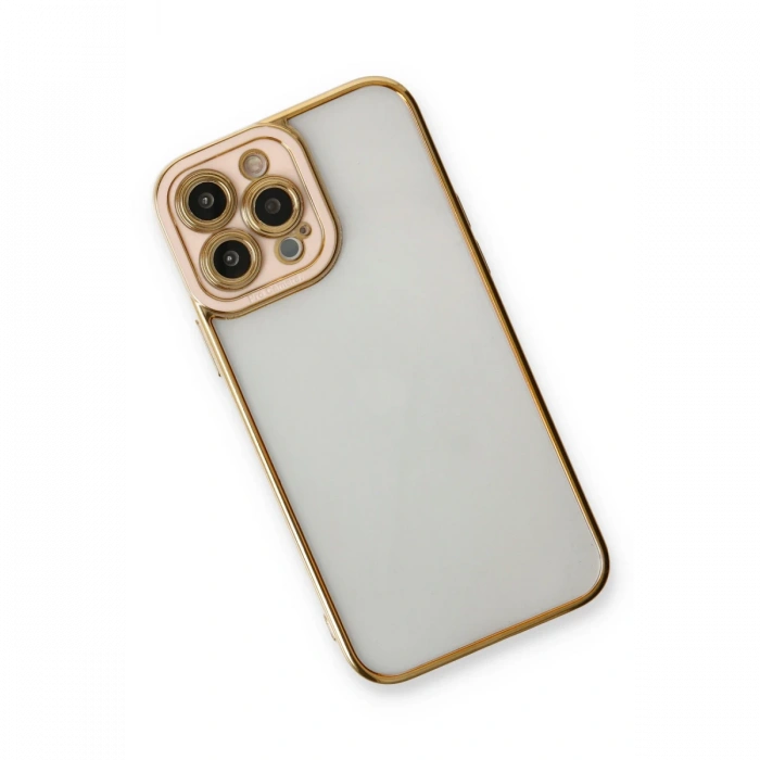 Newface iPhone 13 Pro Max Kılıf Liva Lens Silikon
