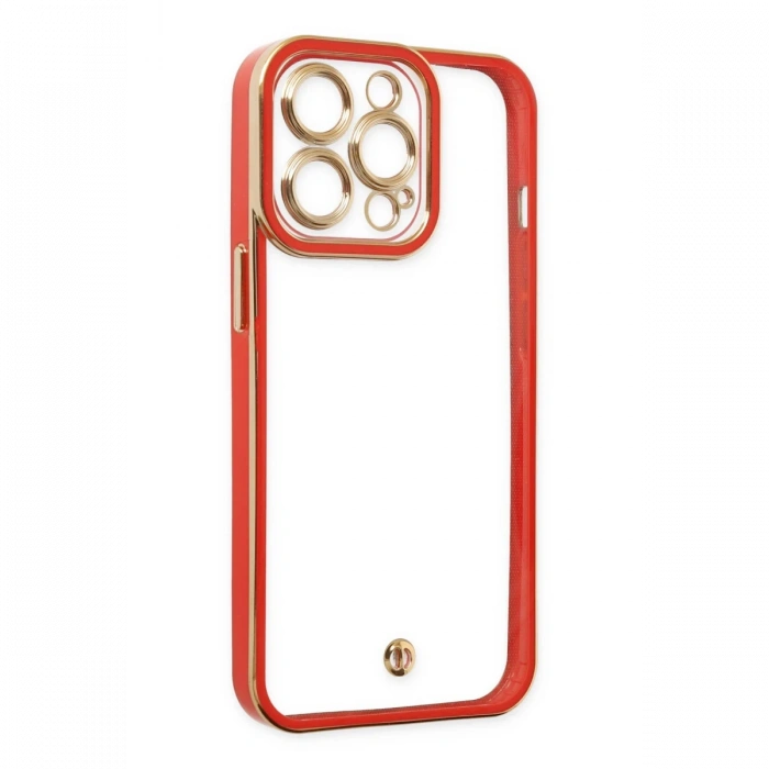 Newface iPhone 13 Pro Max Kılıf Liva Lens Silikon