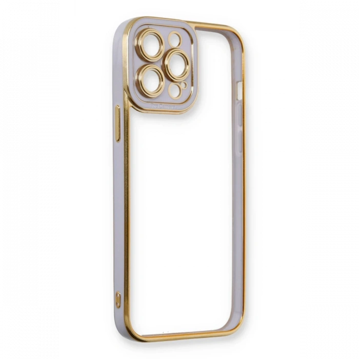 Newface iPhone 13 Pro Max Kılıf Liva Lens Silikon