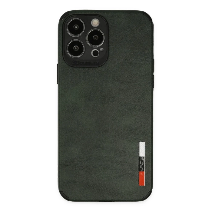 Newface iPhone 13 Pro Max Kılıf Loop Deri Silikon