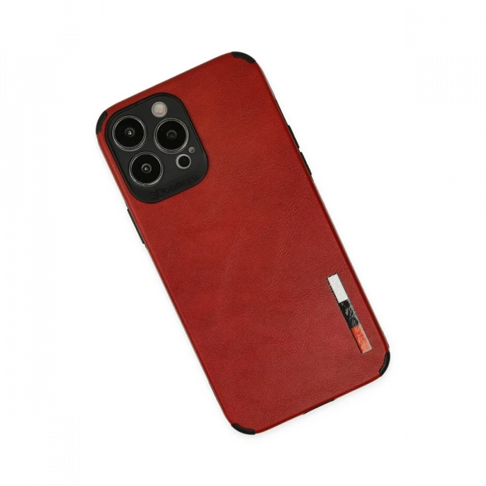 Newface iPhone 13 Pro Max Kılıf Loop Deri Silikon
