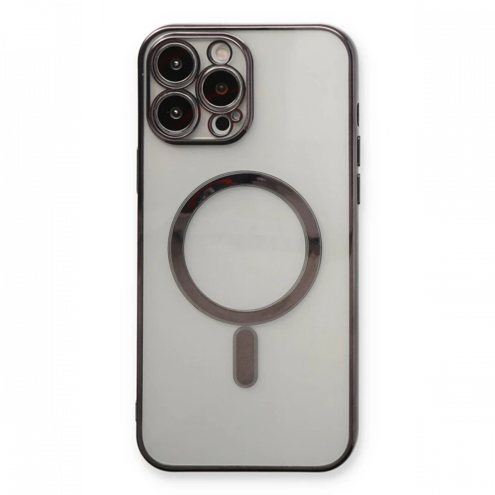 Newface iPhone 13 Pro Max Kılıf Magneticsafe Lazer Silikon