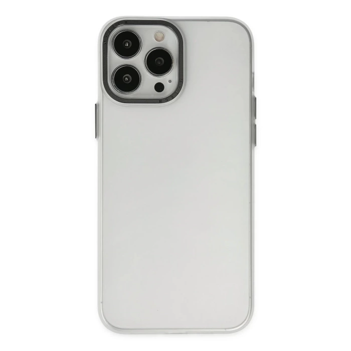 Newface iPhone 13 Pro Max Kılıf Modos Metal Kapak