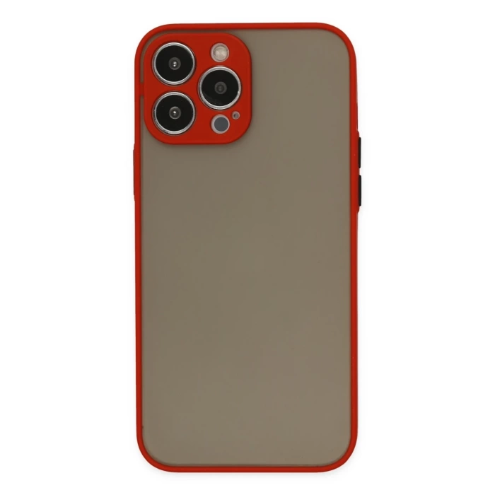 Newface iPhone 13 Pro Max Kılıf Montreal Silikon Kapak