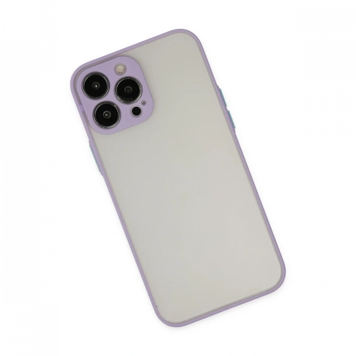 Newface iPhone 13 Pro Max Kılıf Montreal Silikon Kapak