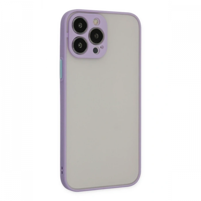 Newface iPhone 13 Pro Max Kılıf Montreal Silikon Kapak