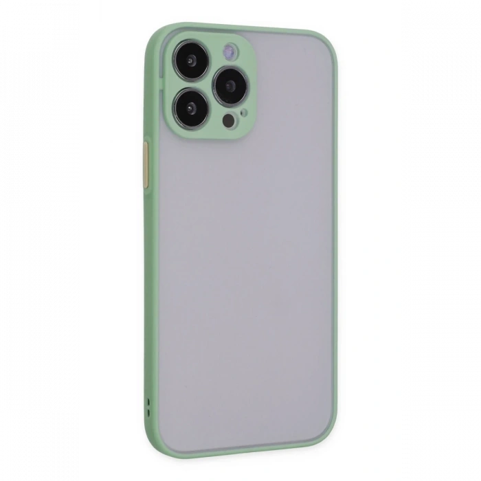 Newface iPhone 13 Pro Max Kılıf Montreal Silikon Kapak