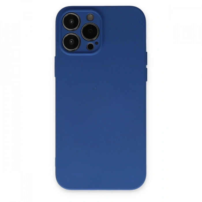 Newface iPhone 13 Pro Max Kılıf Nano içi Kadife Silikon