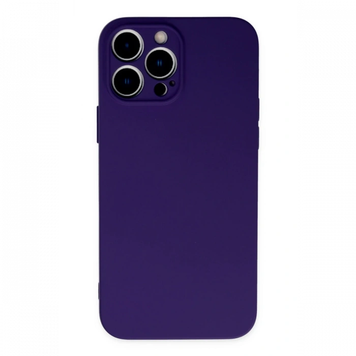 iPhone 13 Pro Max Kılıf Nano içi Kadife Silikon