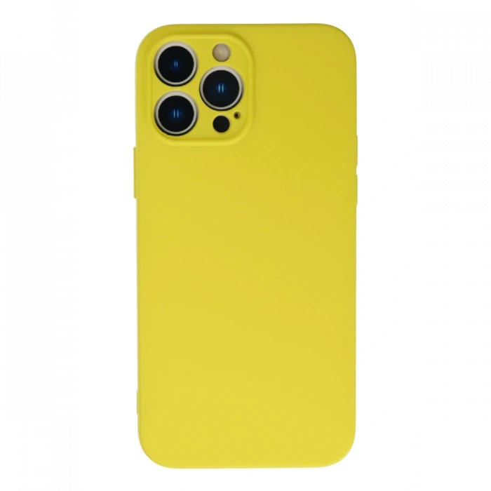 iPhone 13 Pro Max Kılıf Nano içi Kadife Silikon