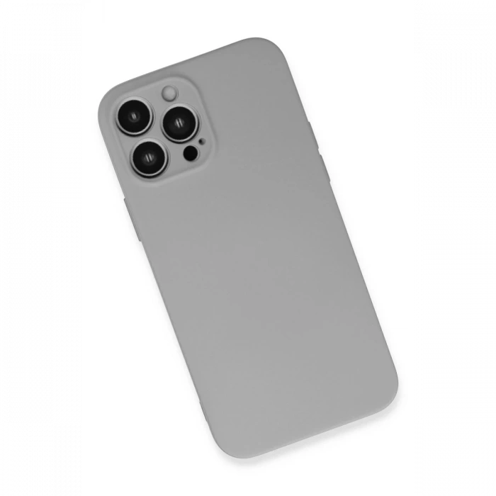 Newface iPhone 13 Pro Max Kılıf Nano içi Kadife Silikon