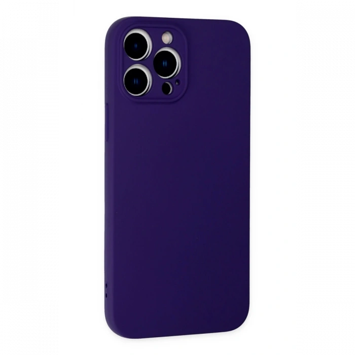 iPhone 13 Pro Max Kılıf Nano içi Kadife Silikon