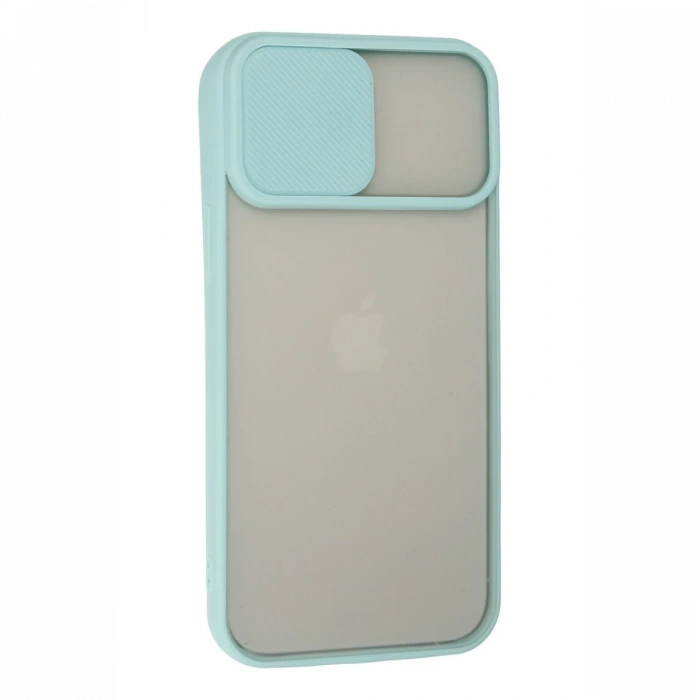 iPhone 13 Pro Max Kılıf Palm Buzlu Kamera Sürgülü Silikon