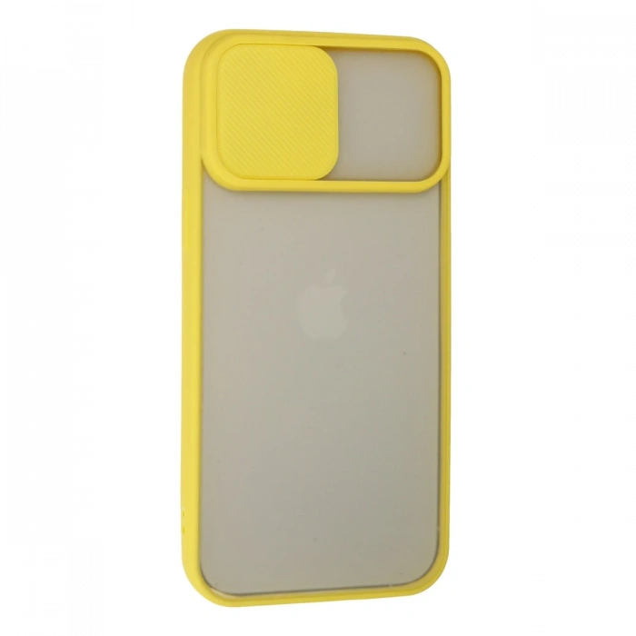 iPhone 13 Pro Max Kılıf Palm Buzlu Kamera Sürgülü Silikon