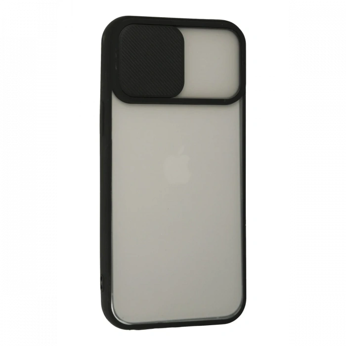 iPhone 13 Pro Max Kılıf Palm Buzlu Kamera Sürgülü Silikon