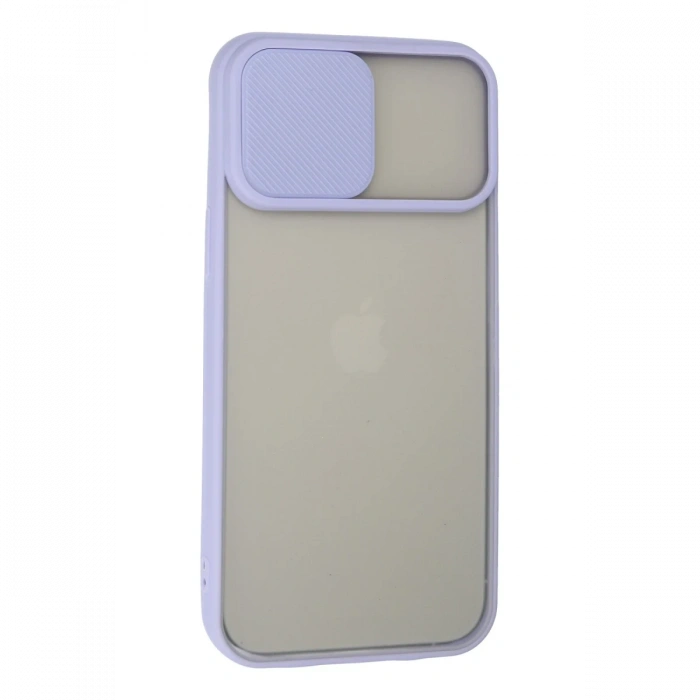 iPhone 13 Pro Max Kılıf Palm Buzlu Kamera Sürgülü Silikon