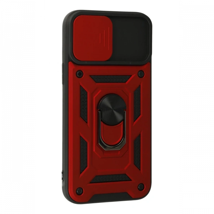 iPhone 13 Pro Max Kılıf Pars Lens Yüzüklü Silikon