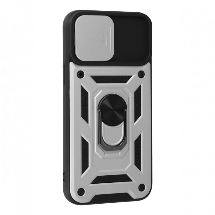 iPhone 13 Pro Max Kılıf Pars Lens Yüzüklü Silikon