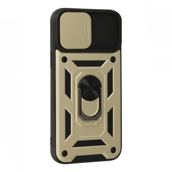 iPhone 13 Pro Max Kılıf Pars Lens Yüzüklü Silikon