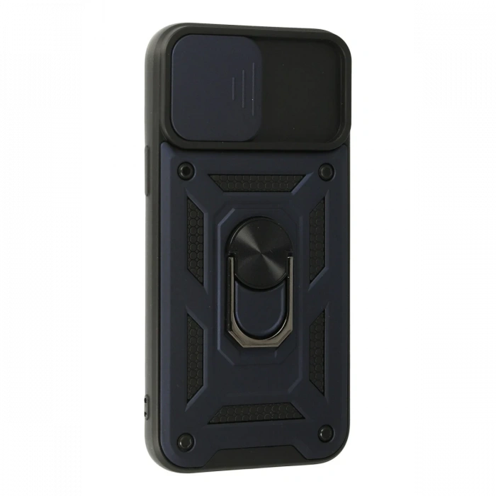 iPhone 13 Pro Max Kılıf Pars Lens Yüzüklü Silikon