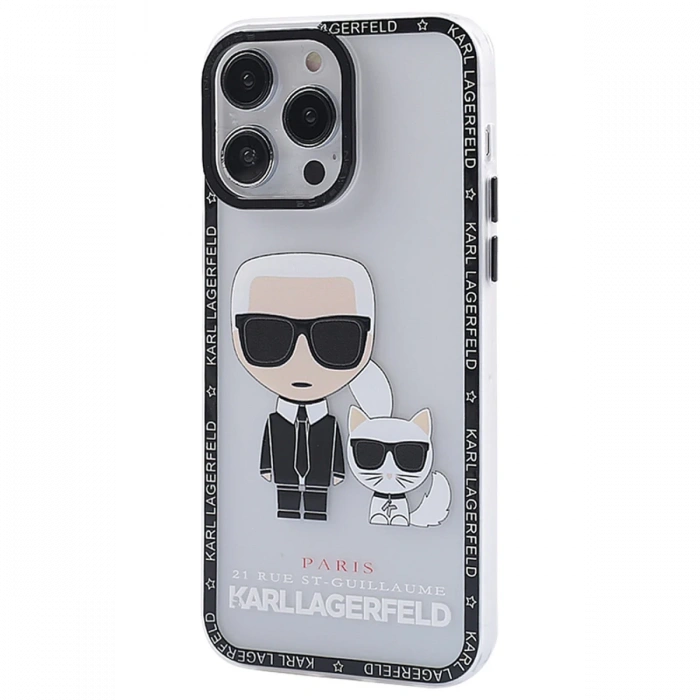 iPhone 13 Pro Max Kılıf Prada Desenli Kapak