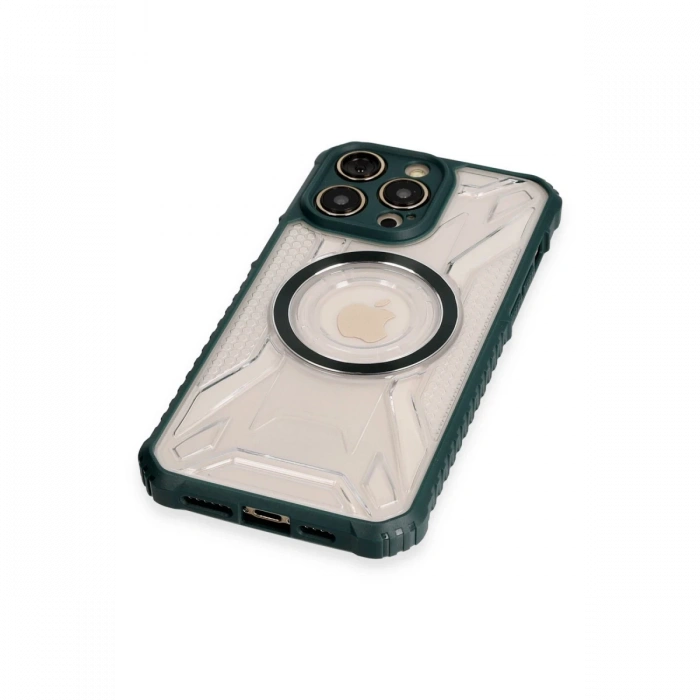 Newface iPhone 13 Pro Max Kılıf Prag Magneticsafe Kapak