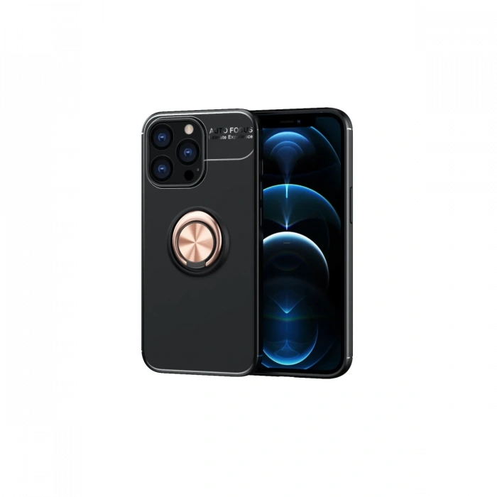 iPhone 13 Pro Max Kılıf Range Yüzüklü Silikon