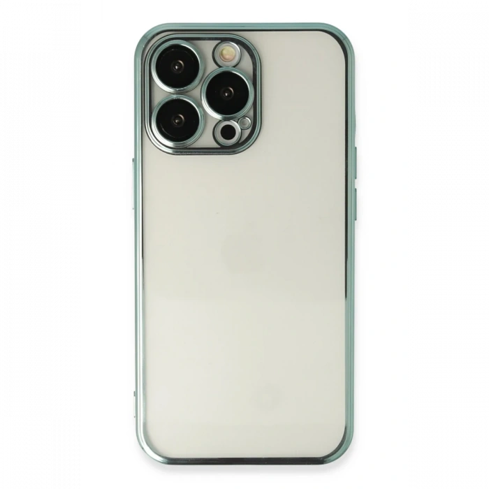 Newface iPhone 13 Pro Max Kılıf Razer Lensli Silikon
