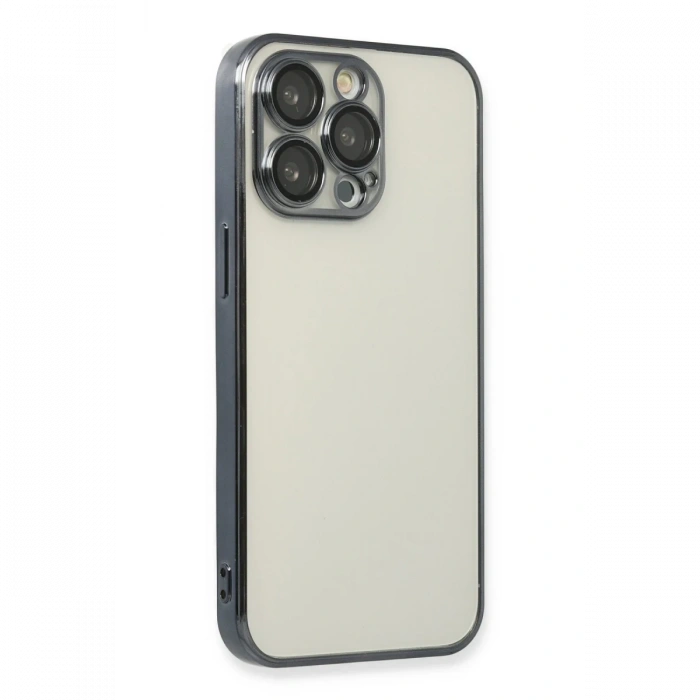 Newface iPhone 13 Pro Max Kılıf Razer Lensli Silikon