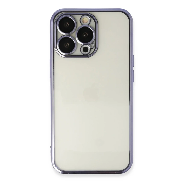 Newface iPhone 13 Pro Max Kılıf Razer Lensli Silikon