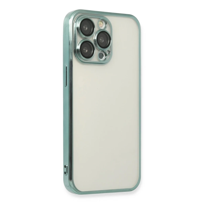 Newface iPhone 13 Pro Max Kılıf Razer Lensli Silikon