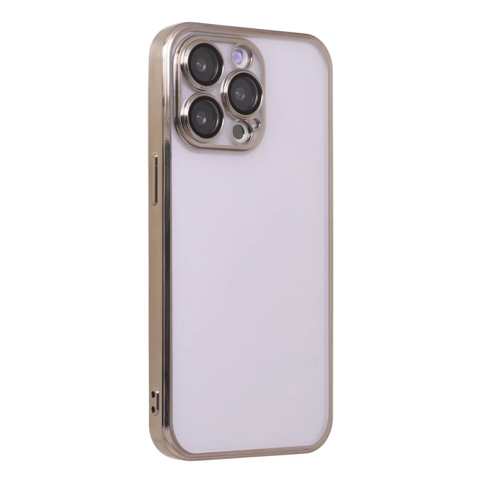 Newface iPhone 13 Pro Max Kılıf Razer Lensli Silikon