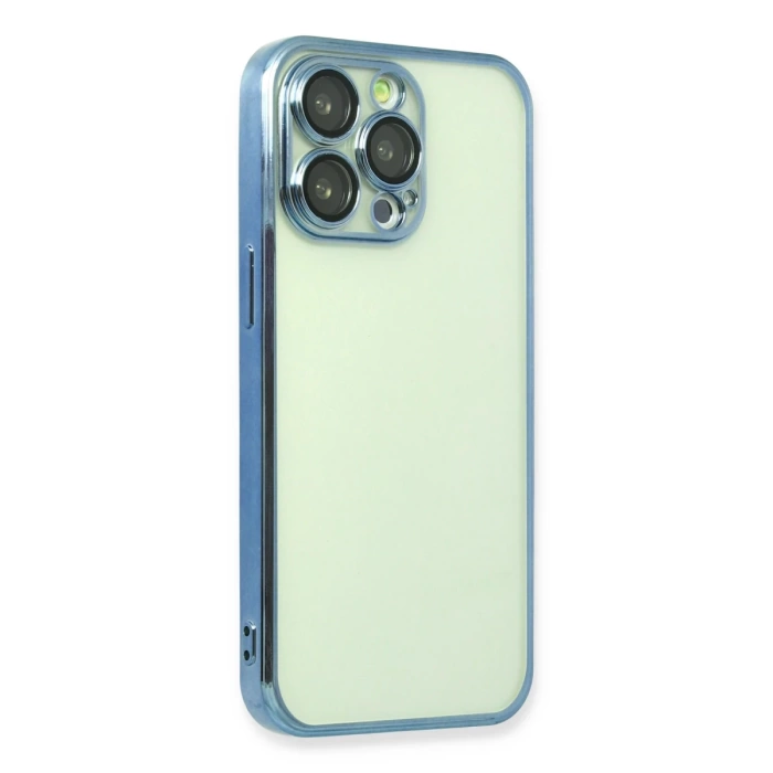 Newface iPhone 13 Pro Max Kılıf Razer Lensli Silikon