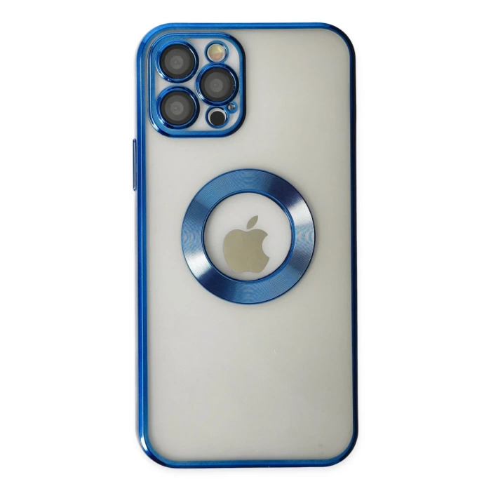 Newface iPhone 13 Pro Max Kılıf Slot Silikon - Mavi