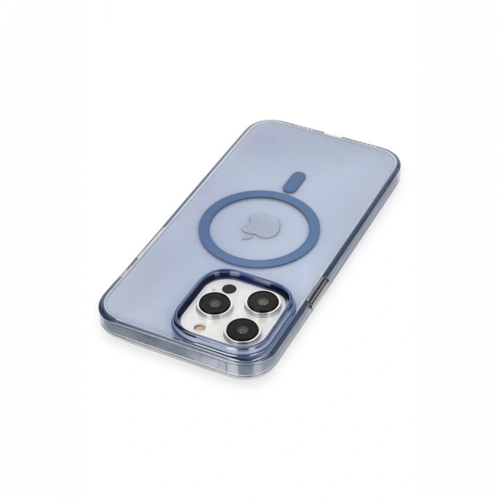 Newface iPhone 13 Pro Max Kılıf Tron Şeffaf Magsafe Kapak